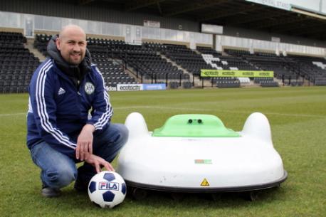 Lawn Mowers And A Lidl Car Park