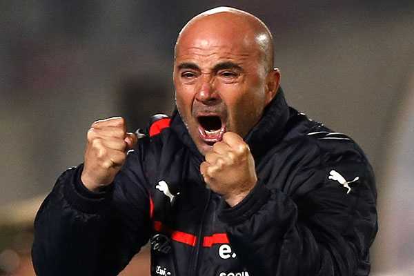 Dean Keates and Jorge Sampaoli: separated at birth.