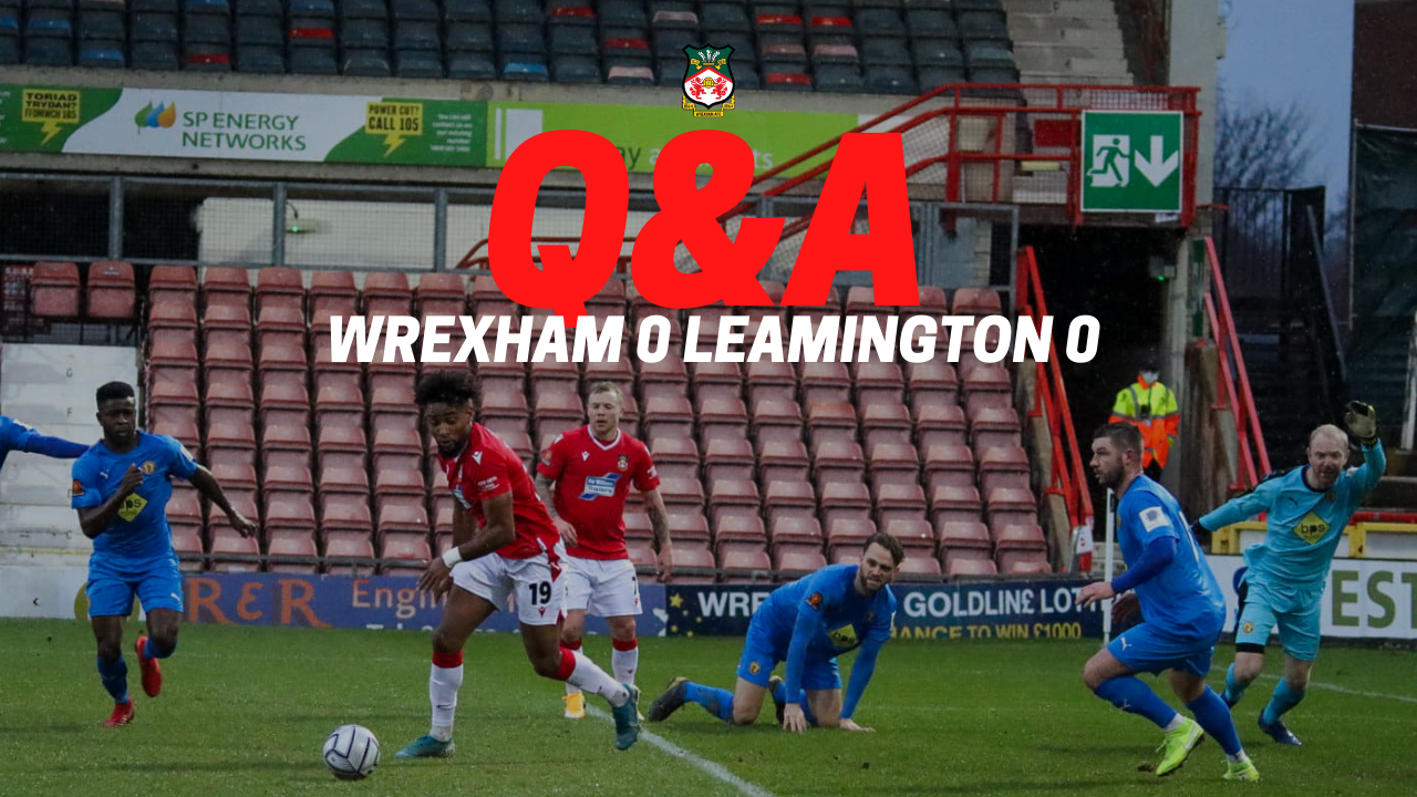 LIVE Q&A | Wrexham 0 Leamington 0
