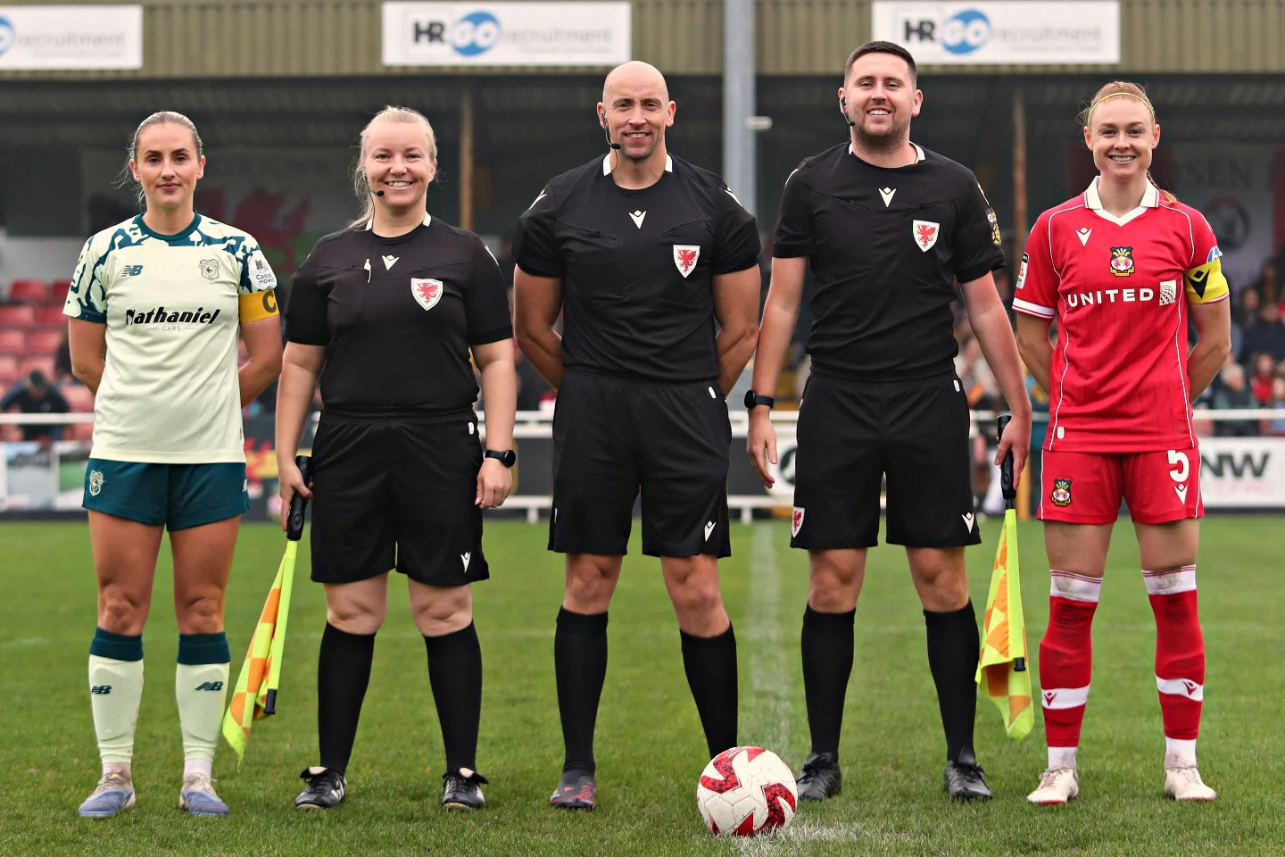 Wrexham v Cardiff Title Clash Gets The Wright Ref