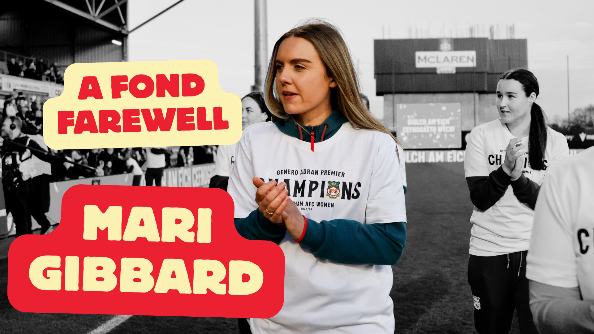 A FOND FAREWELL: Mari Gibbard