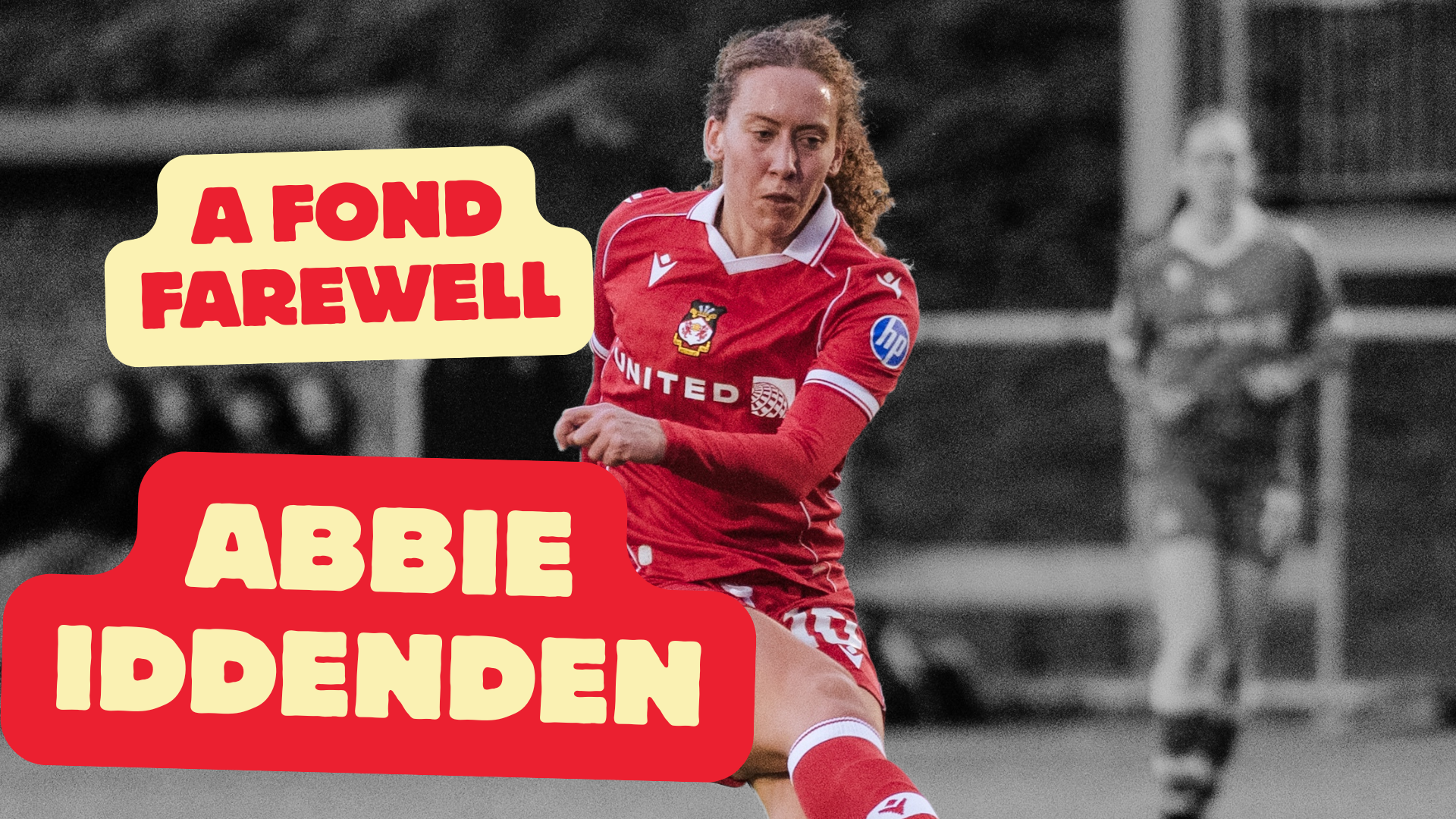 A FOND FAREWELL: Abbie Iddenden