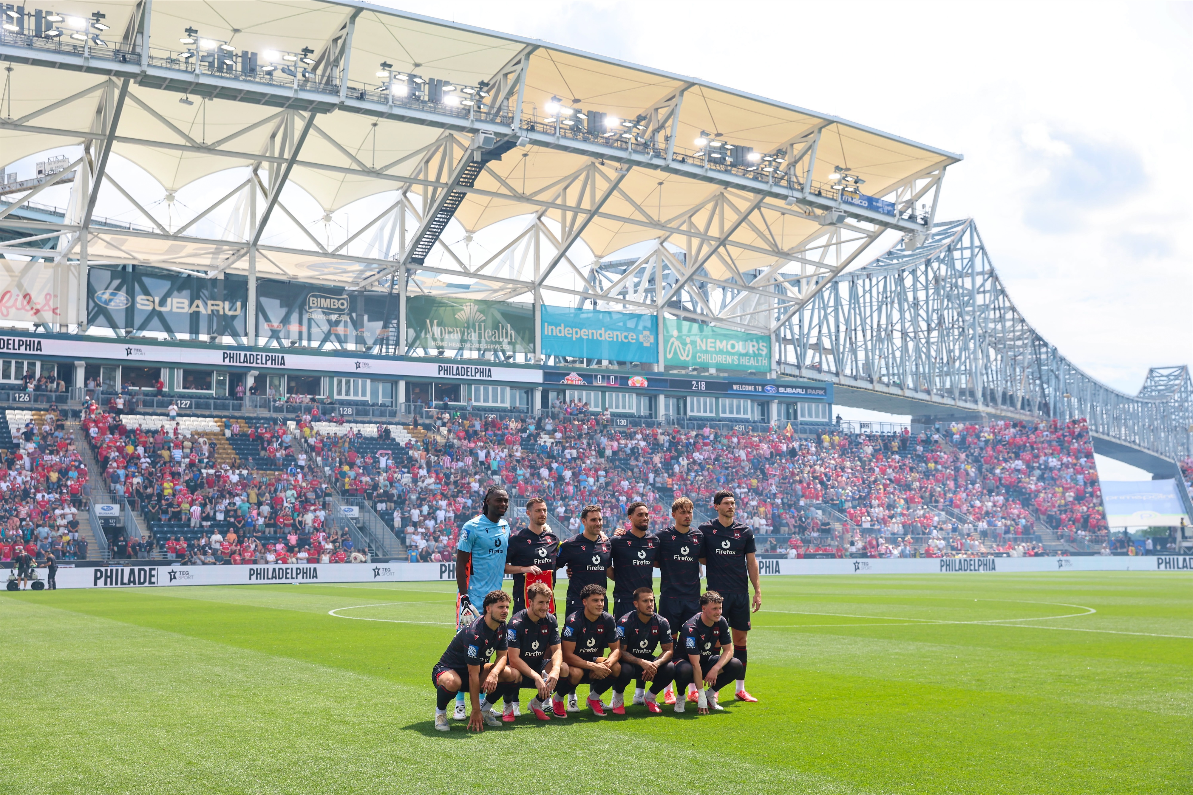 Imray and the Kids Impress in the US for Wrexham AFC